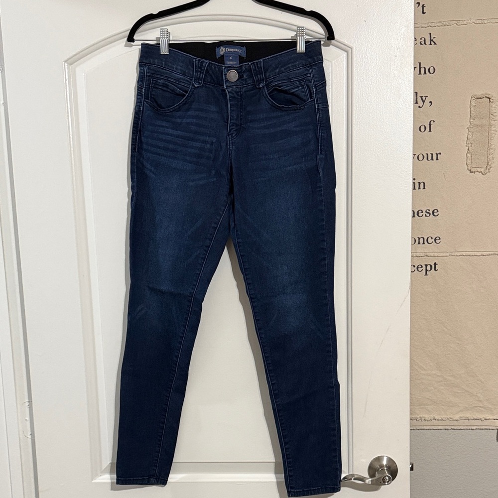 Democracy Dark Blue Skinny Jeans